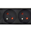EnerGenie EG-PDU-9F2F Power distribution unit (PDU), 10 pcs C13 sockets, 1U, 16A, C20 plug 2 m cable, black