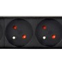 EnerGenie EG-PDU-9F2F Power distribution unit (PDU), 10 pcs C13 sockets, 1U, 16A, C20 plug 2 m cable, black