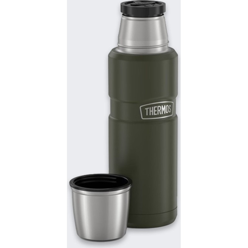THERMOS 470 ml beverage thermos - army green THERMOS 470 ml beverage thermos - army green