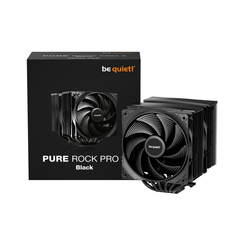 be quiet! Pure Rock Pro 3 Black Processor Air cooler 12 cm 1 pc(s)