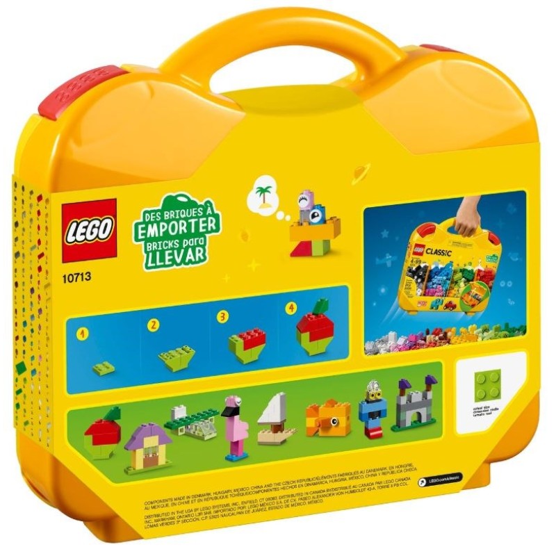 LEGO CLASSIC 10713 CREATIVE SUITCASE LEGO CLASSIC 10713 CREATIVE SUITCASE