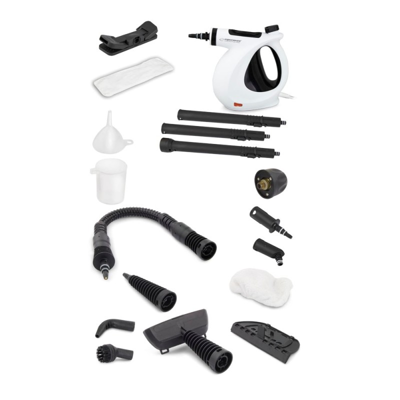 Esperanza EHS008 Steam Washer 0.35L Black, White 900W Esperanza EHS008 Steam Washer 0.35L Black, White 900W