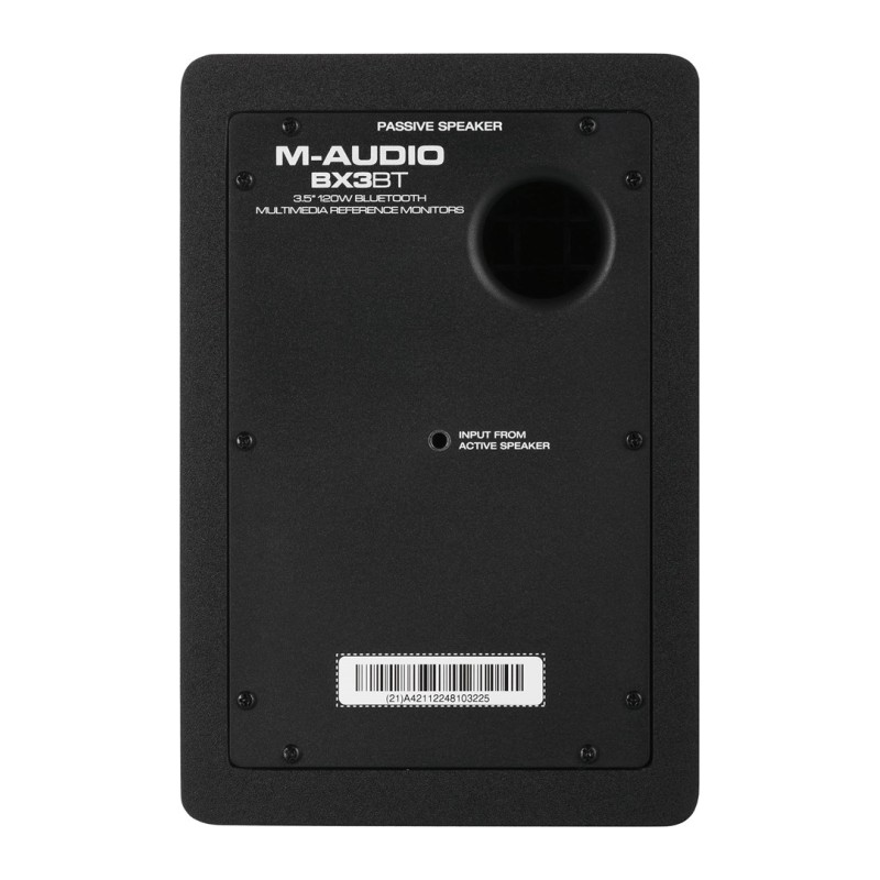 M-AUDIO BX3 BT 2x loudspeaker Black Wired + Bluetooth 50 W M-AUDIO BX3 BT 2x loudspeaker Black Wired + Bluetooth 50 W