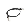 PATCHCORD KAT.6 UTP 0.5M CZARNY FLUKE PASSED LANBERG 10-PACK
