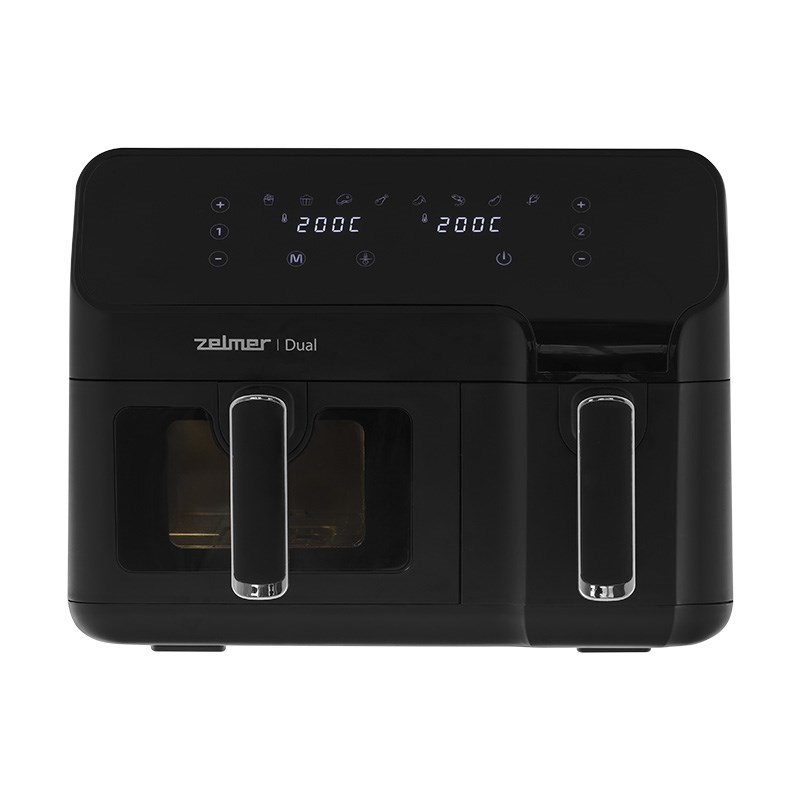 Zelmer ZAF9000 Air Fryer 5.5 l + 3.5 l 2700 W black Zelmer ZAF9000 Air Fryer 5.5 l + 3.5 l 2700 W black