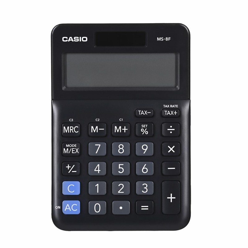 Casio MS-8F black office calculator Casio MS-8F black office calculator