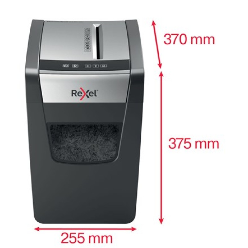Rexel Momentum X410-SL paper shredder Cross shredding Black, Grey Rexel Momentum X410-SL paper shredder Cross shredding Black, Grey