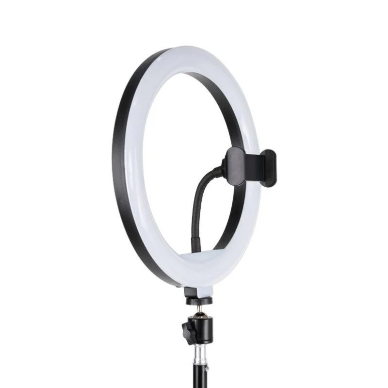 Havit ST7026 - tripod with RGB light ring, black Havit ST7026 - tripod with RGB light ring, black