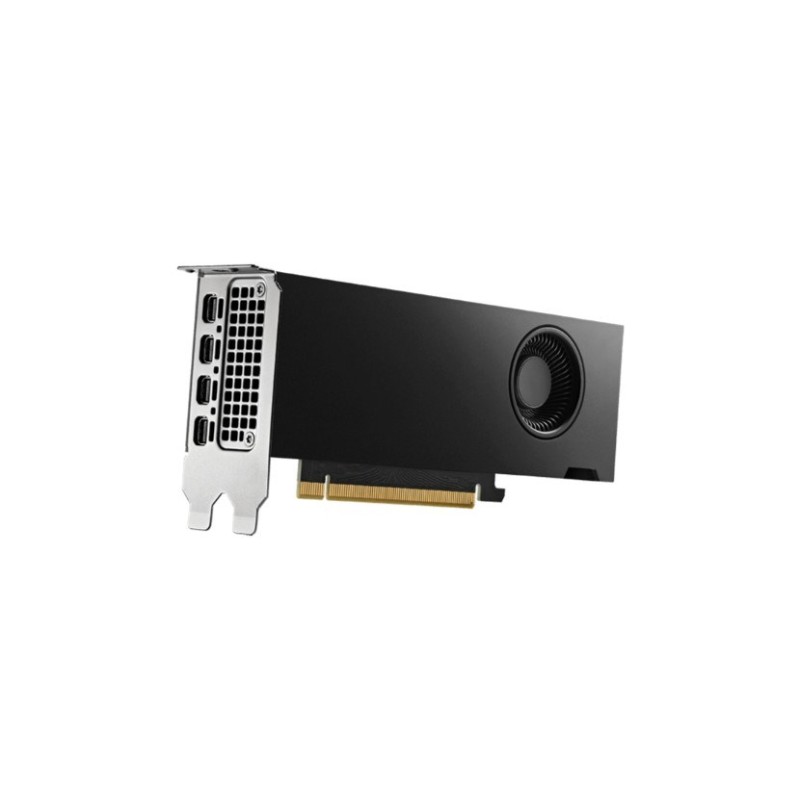 Graphics card PNY NVIDIA RTX 4000 SFF Ada Generation, 20 GB GDDR6 160-bit, PCIe 4.0 x16, Dual Slot, 4x Mini DP 1.4a, LP - ATX bracket, small box Graphics card PNY NVIDIA RTX 4000 SFF Ada Generation, 20 GB GDDR6 160-bit, PCIe 4.0 x16, Dual Slot, 4x Mini DP 1.4a, LP - ATX bracket, small box