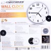 Esperanza EHC016K Mechanical wall clock Round Black