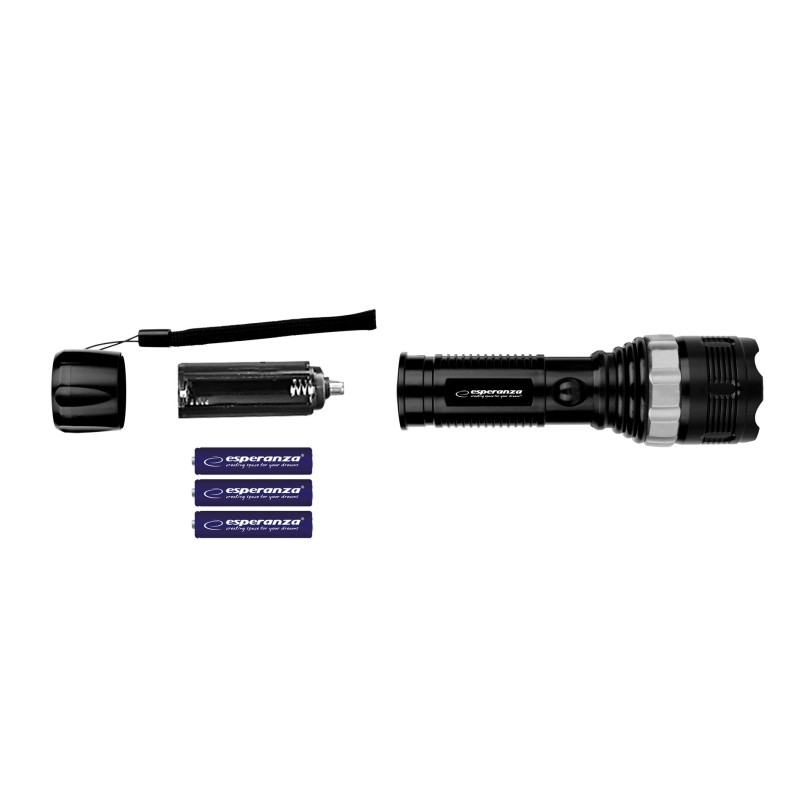 Esperanza EOT071 Flashlight Black, LED Flashlight Esperanza EOT071 Flashlight Black, LED Flashlight