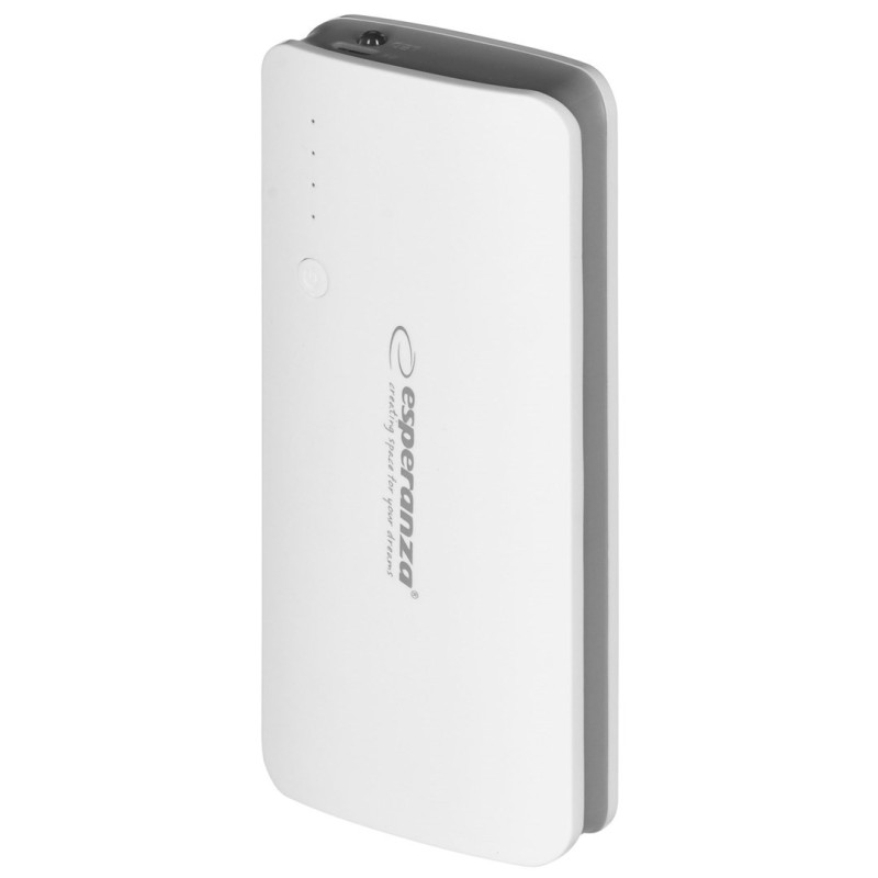 Esperanza EMP106WE Radium power bank Grey,White 8000 mAh Esperanza EMP106WE Radium power bank Grey,White 8000 mAh