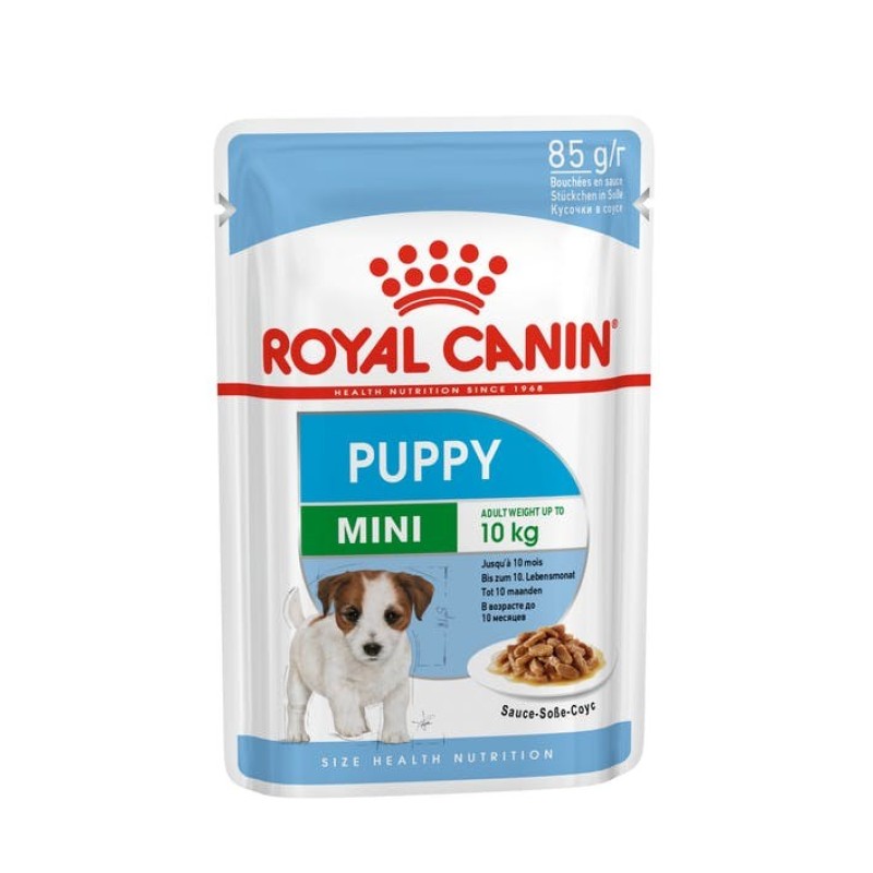 ROYAL CANIN SHN Mini Puppy in sauce - wet puppy food - 12X85g ROYAL CANIN SHN Mini Puppy in sauce - wet puppy food - 12X85g