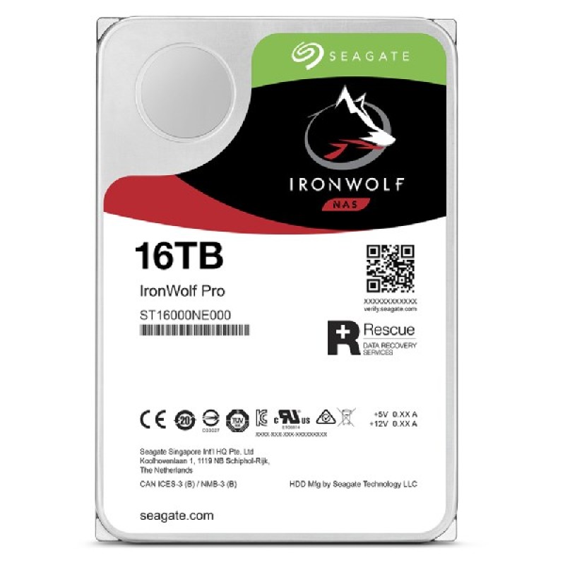 Seagate IronWolf Pro ST16000NT001 internal hard drive 3.5 Seagate IronWolf Pro ST16000NT001 internal hard drive 3.5