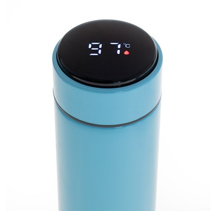 THERMOS WITH LED ADLER AD 4506BL BLUE THERMOS WITH LED ADLER AD 4506BL BLUE