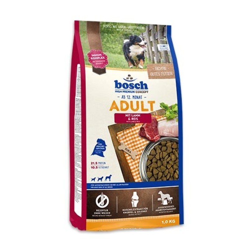 Bosch 01030 Adult Lamb & Rice 3kg Bosch 01030 Adult Lamb & Rice 3kg