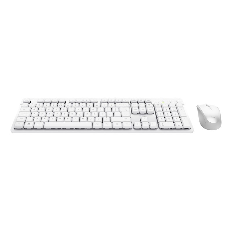Klawiatura + mysz Trust ODY II Wireless White US Klawiatura + mysz Trust ODY II Wireless White US