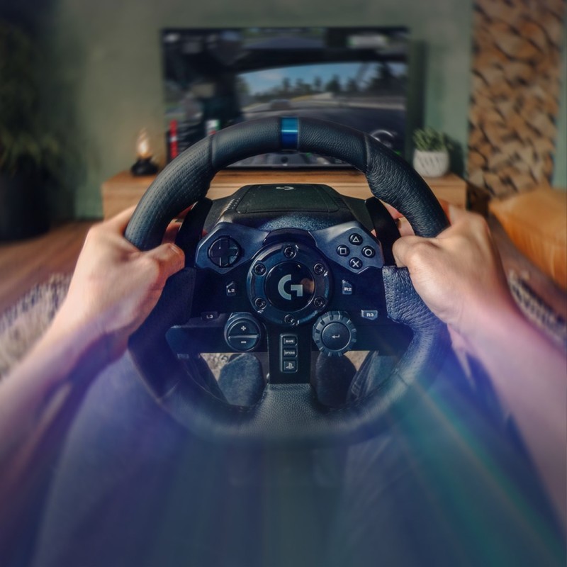 Logitech G G923 Racing Wheel and Pedals for PS5, PS4 and PC Logitech G G923 Racing Wheel and Pedals for PS5, PS4 and PC