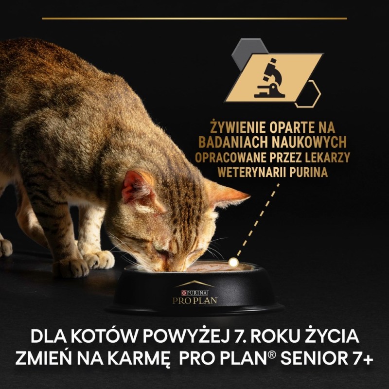 PURINA Pro Plan Sterilised Adult Maintenance Pieces with beef in sauce - wet cat food - 26x85g (18 + 8 GRATIS)