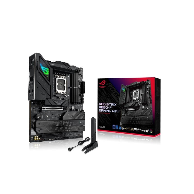 ASUS ROG STRIX B860-F GAMING WIFI Intel B860 LGA 1851 (Socket V1) ATX ASUS ROG STRIX B860-F GAMING WIFI Intel B860 LGA 1851 (Socket V1) ATX
