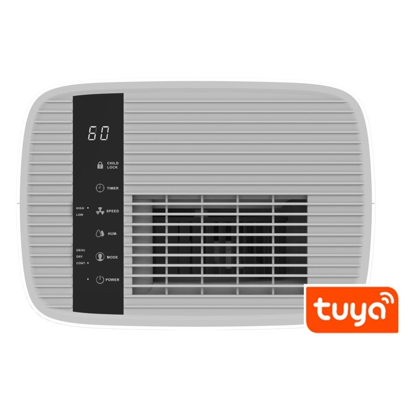 Blaupunkt ADH601 dehumidifier 2.5 L 48 dB 245 W White Blaupunkt ADH601 dehumidifier 2.5 L 48 dB 245 W White