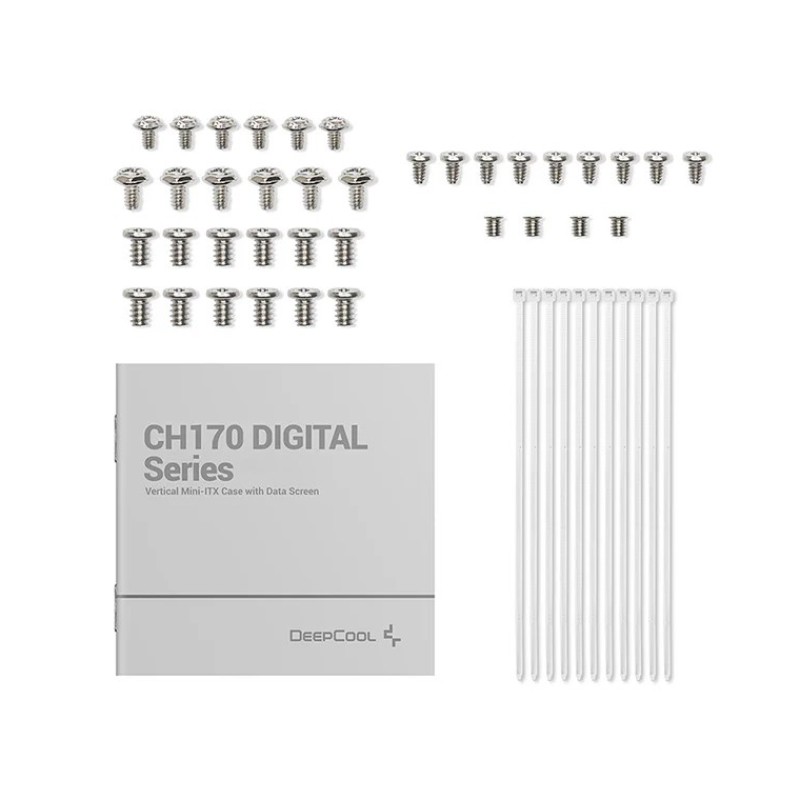 DeepCool R-CH170-WHNPI0D-G-1 computer case Tower White DeepCool R-CH170-WHNPI0D-G-1 computer case Tower White