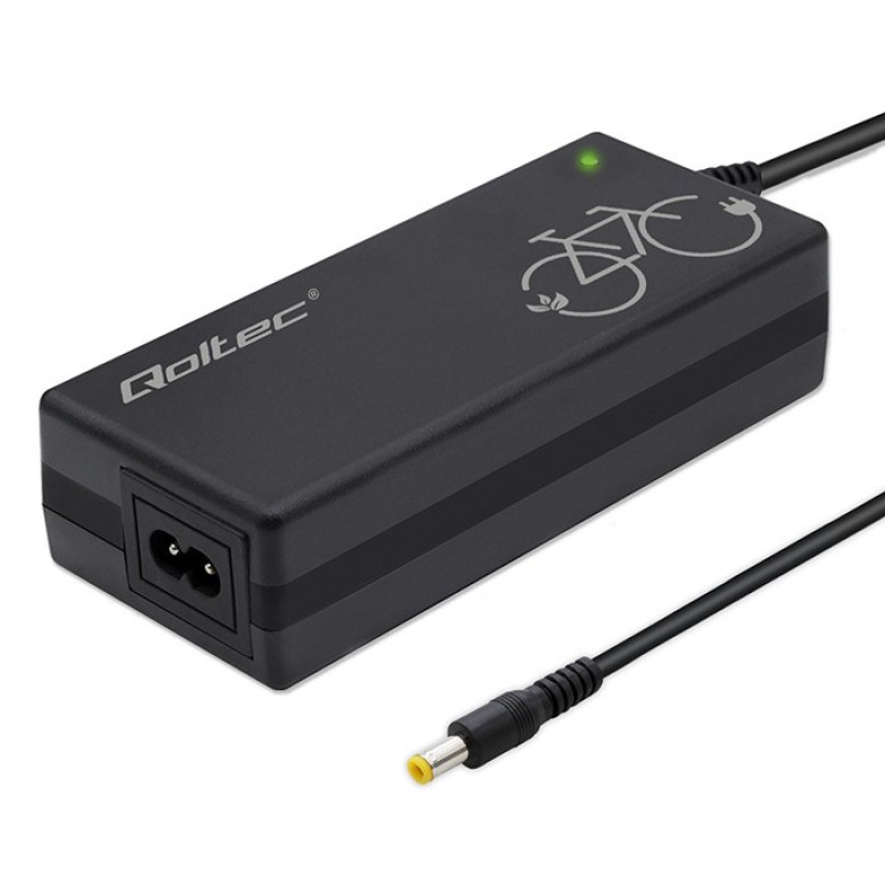 Qoltec 50761 Charger for e-bike batteries 36V | 42V | 2A | 5.5*2.5