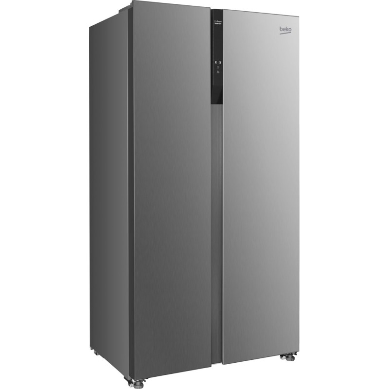 Beko GNO5322XPN side-by-side refrigerator Freestanding 532 L E Stainless steel