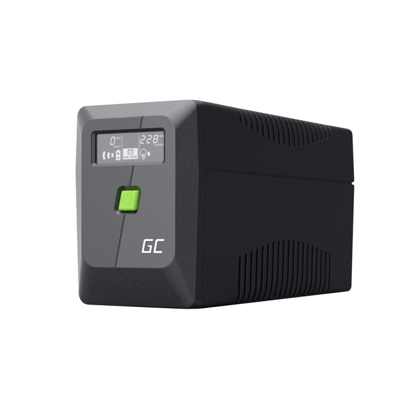 Green Cell uninterruptible power supply (UPS) Line-Interactive 0.85 kVA 480 W 2 AC outlet(s)