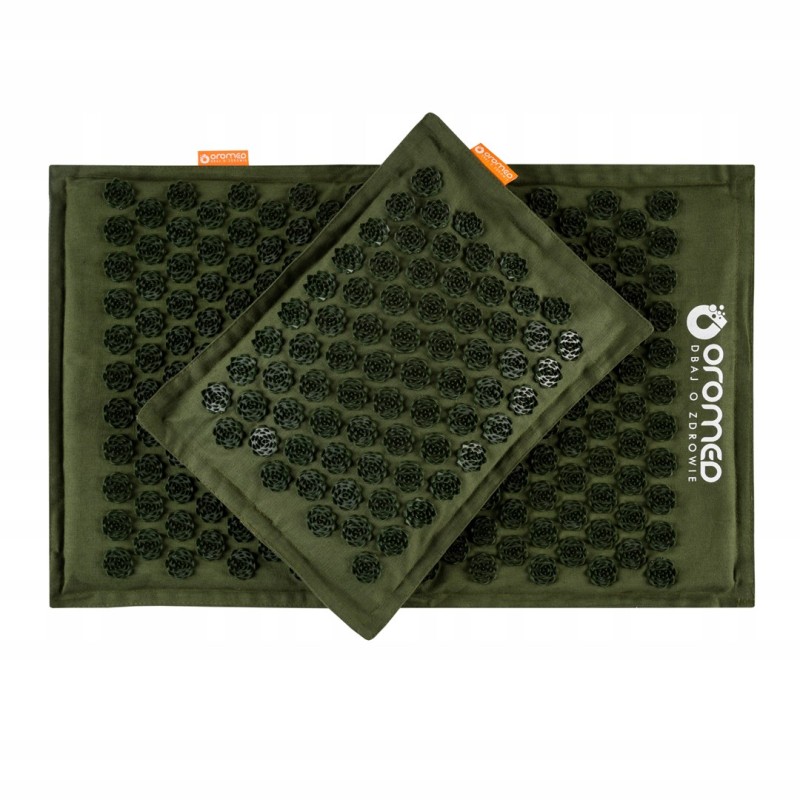 Acupressure mat ORO-HEALTH, colour green Acupressure mat ORO-HEALTH, colour green