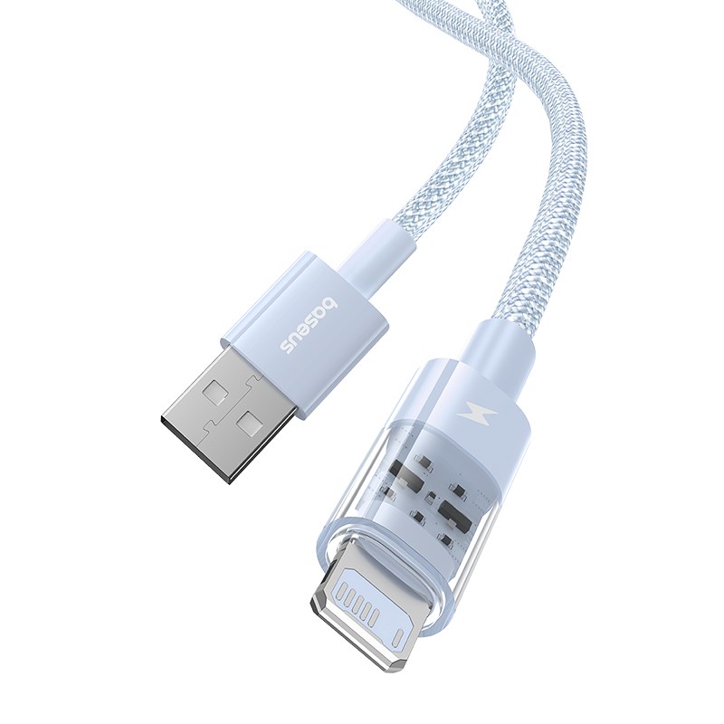 Baseus Gem USB to IP 2.4A fast charging cable 1 m Blue Baseus Gem USB to IP 2.4A fast charging cable 1 m Blue