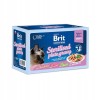BRIT Premium by Nature Sterilised Plate pouches in sauce mix of flavors - wet food for cats - 12x85g