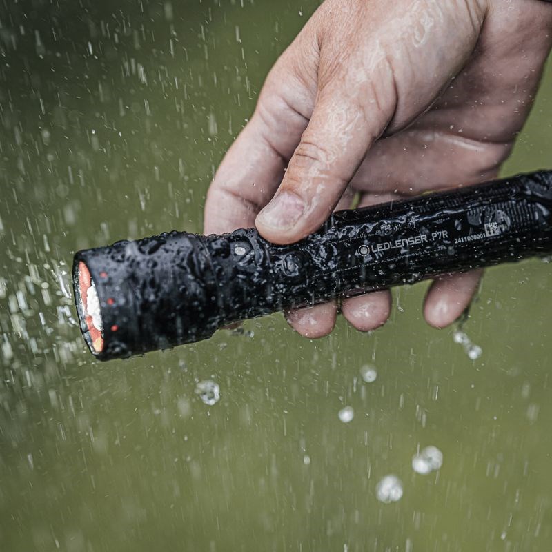 Ledlenser P7R Black Hand flashlight LED