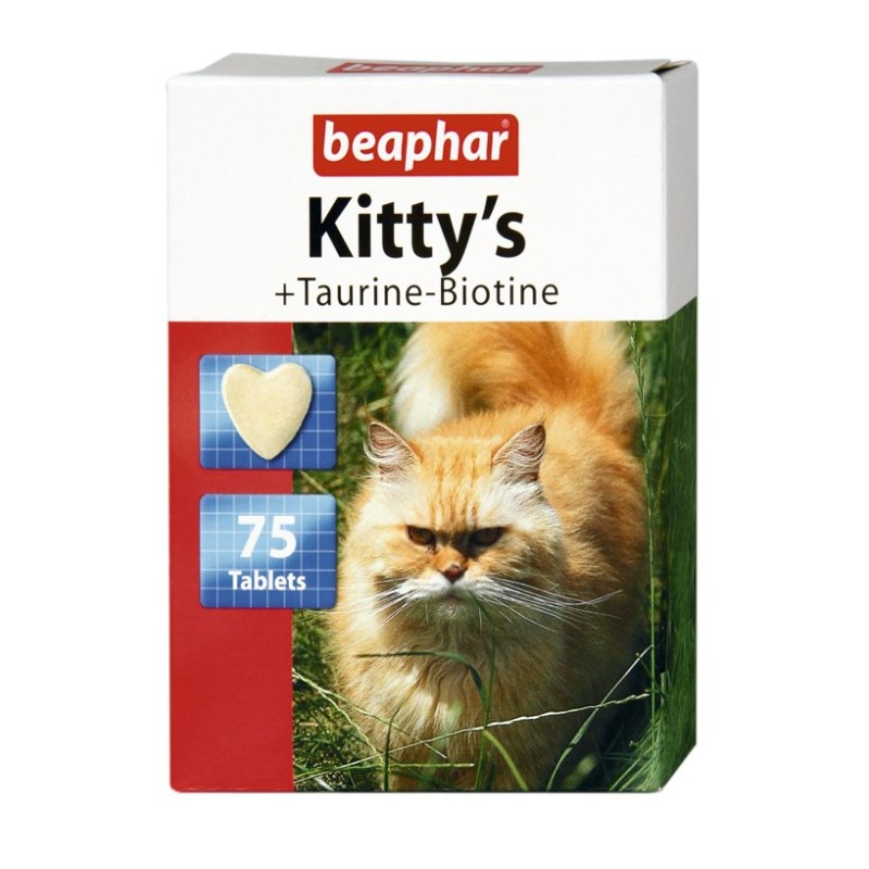 Beaphar Kitty's + Taurine-Biotine Cat Tablet Beaphar Kitty's + Taurine-Biotine Cat Tablet