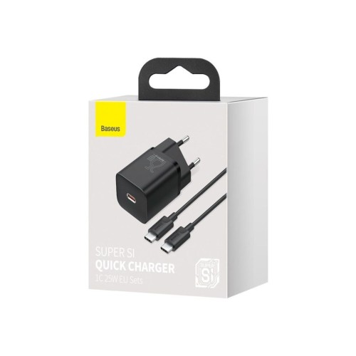 Baseus TZCCSUP-L01 mobile device charger Smartphone Black AC, USB Fast charging Indoor Baseus TZCCSUP-L01 mobile device charger Smartphone Black AC, USB Fast charging Indoor