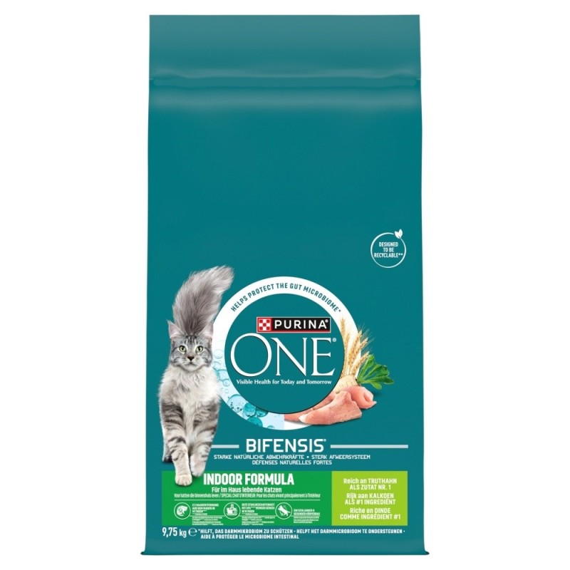 PURINA One Indoor Formula - dry cat food - 9,75kg