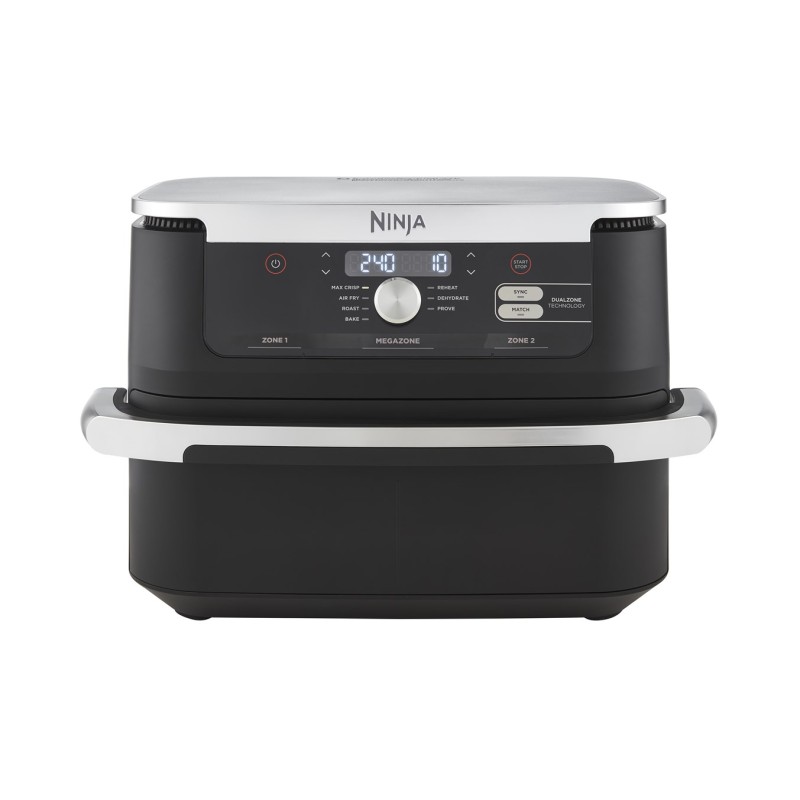 Ninja AF500EU fryer Double 10.4 L Stand-alone 2470 W Hot air fryer Black, Stainless steel Ninja AF500EU fryer Double 10.4 L Stand-alone 2470 W Hot air fryer Black, Stainless steel