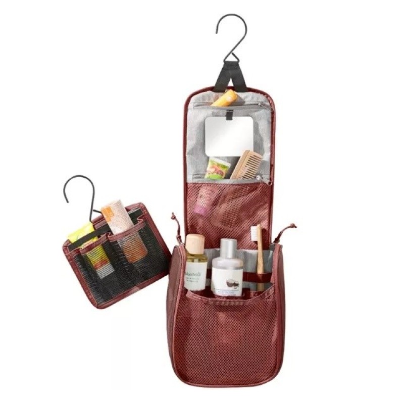 Kosmetyczka turystyczna DEUTER Wash Center I caspia-raisin Kosmetyczka turystyczna DEUTER Wash Center I caspia-raisin