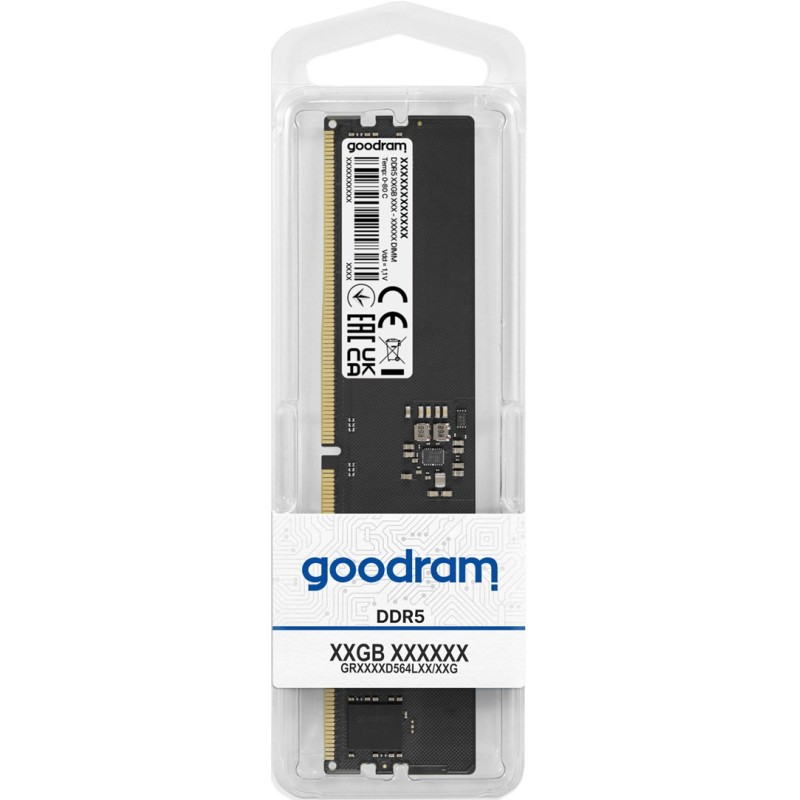 Goodram DIMM GR5600D564L46/48G memory module 48 GB 1 x 48 GB DDR5 Goodram DIMM GR5600D564L46/48G memory module 48 GB 1 x 48 GB DDR5