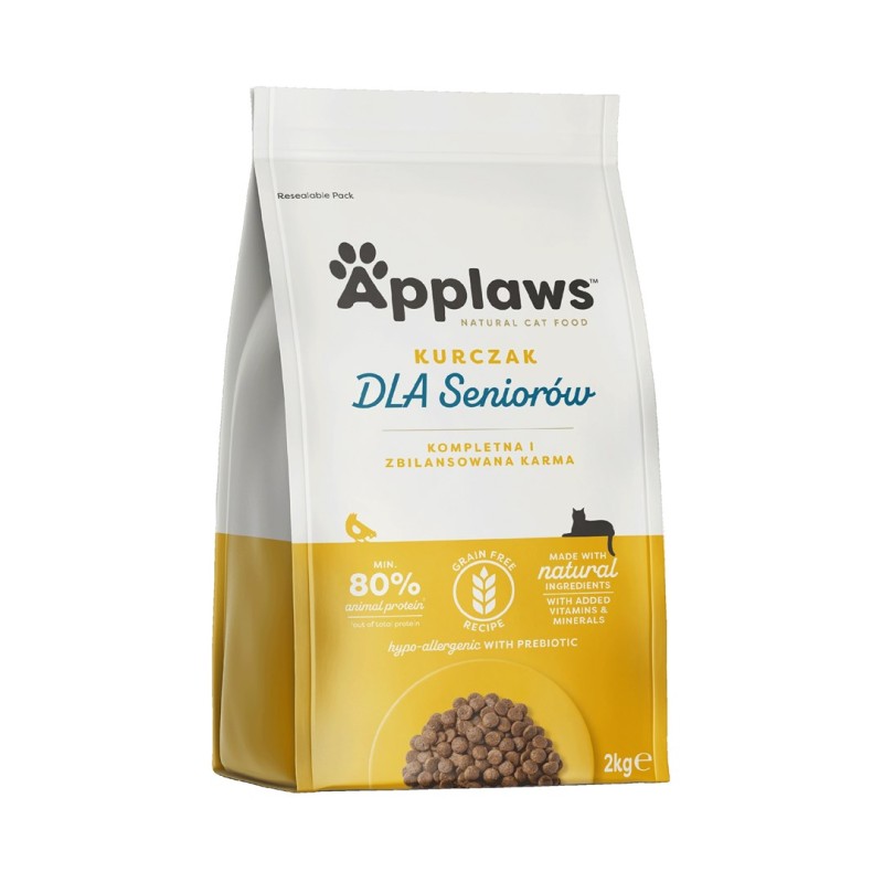 APPLAWS Senior Chicken - dry cat food - 2kg APPLAWS Senior Chicken - dry cat food - 2kg