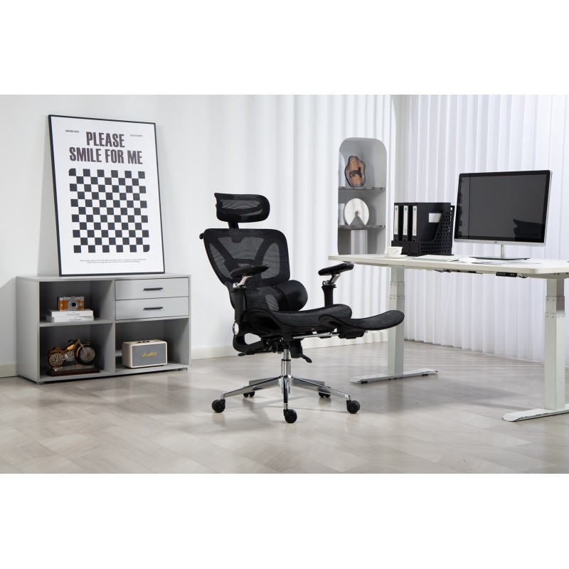 Activejet ergonomic office chair YK848 black Activejet ergonomic office chair YK848 black
