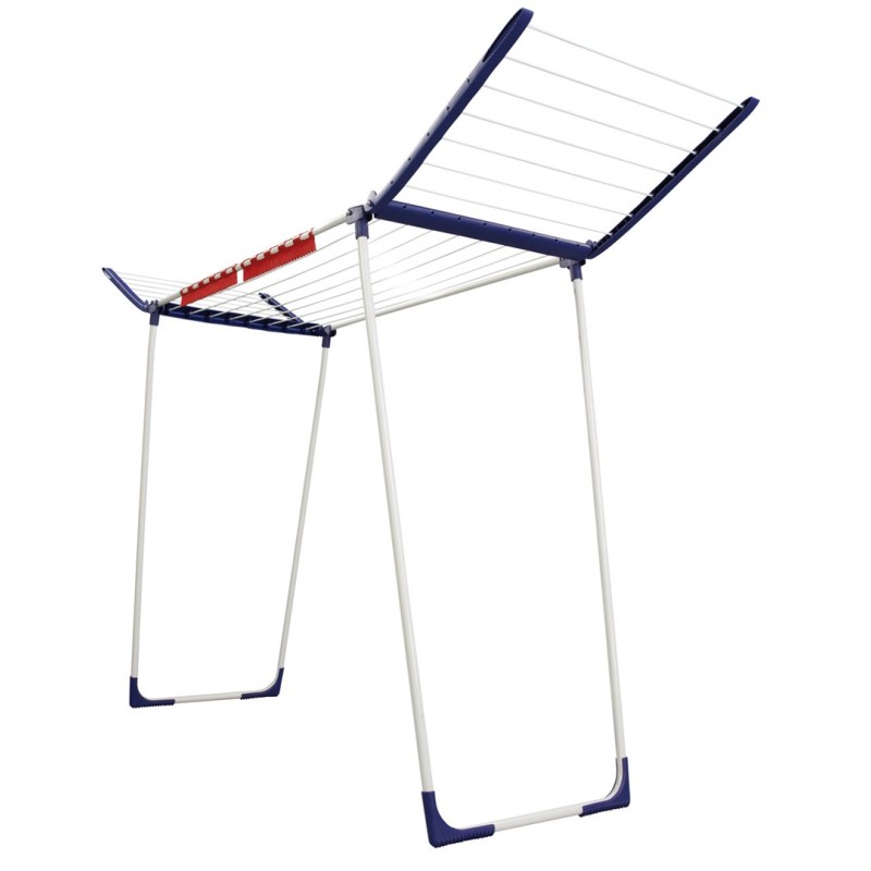 Leifheit 81650 Floor-standing rack Blue, White