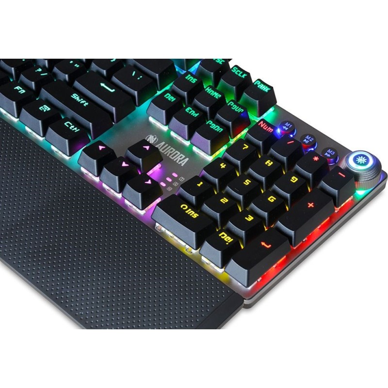 iBox Aurora K-3 keyboard USB QWERTY Silver iBox Aurora K-3 keyboard USB QWERTY Silver