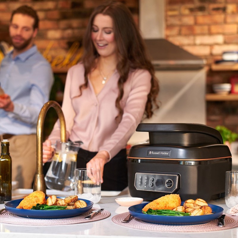 Russell Hobbs SatisFry Air & Grill Multikocher 5.5 L 1745 W Black Russell Hobbs SatisFry Air & Grill Multikocher 5.5 L 1745 W Black