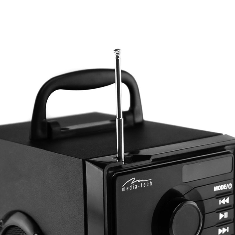 MEDIA-TECH WIRELESS BOOMBOX SPEAKER MT3179 MEDIA-TECH WIRELESS BOOMBOX SPEAKER MT3179