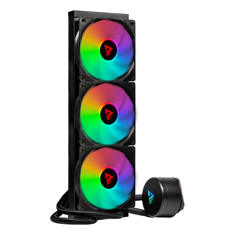 Savio VELOX 360 MM computer cooling system Processor All-in-one liquid cooler 36 cm Black 1 pc(s) Savio VELOX 360 MM computer cooling system Processor All-in-one liquid cooler 36 cm Black 1 pc(s)