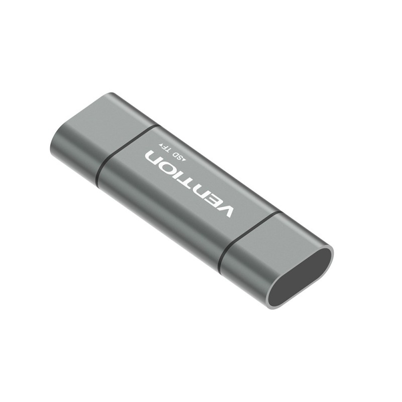 Vention USB3.0 Multi-function Card Reader Gray Metal Type