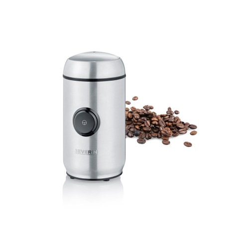 Severin KM 3879 coffee grinder 150 W Black, Stainless steel