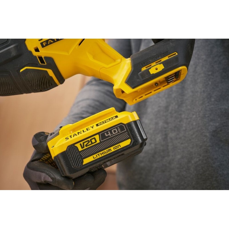 Stanley Fatmax SFMCS311B Reciprocating saw 18 V black, yellow