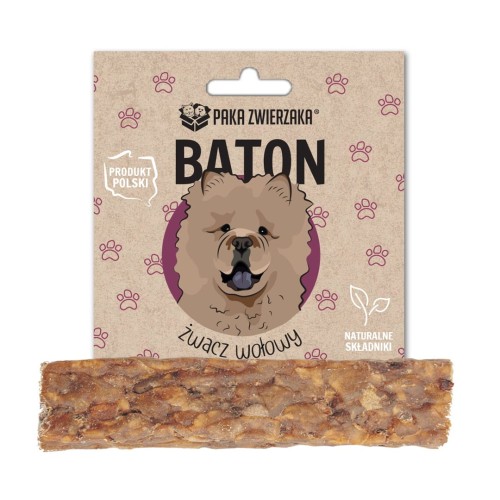 PAKA ZWIERZAKA Beef rumen Bar 12 cm - dog treat - 35g PAKA ZWIERZAKA Beef rumen Bar 12 cm - dog treat - 35g